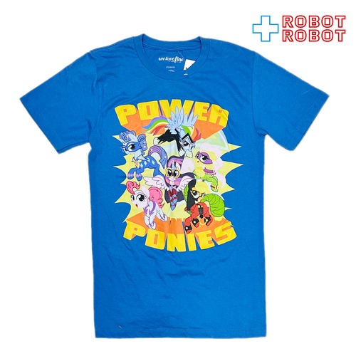 マイリトルポニー パワーポニーズ Tシャツ メンズSMサイズ