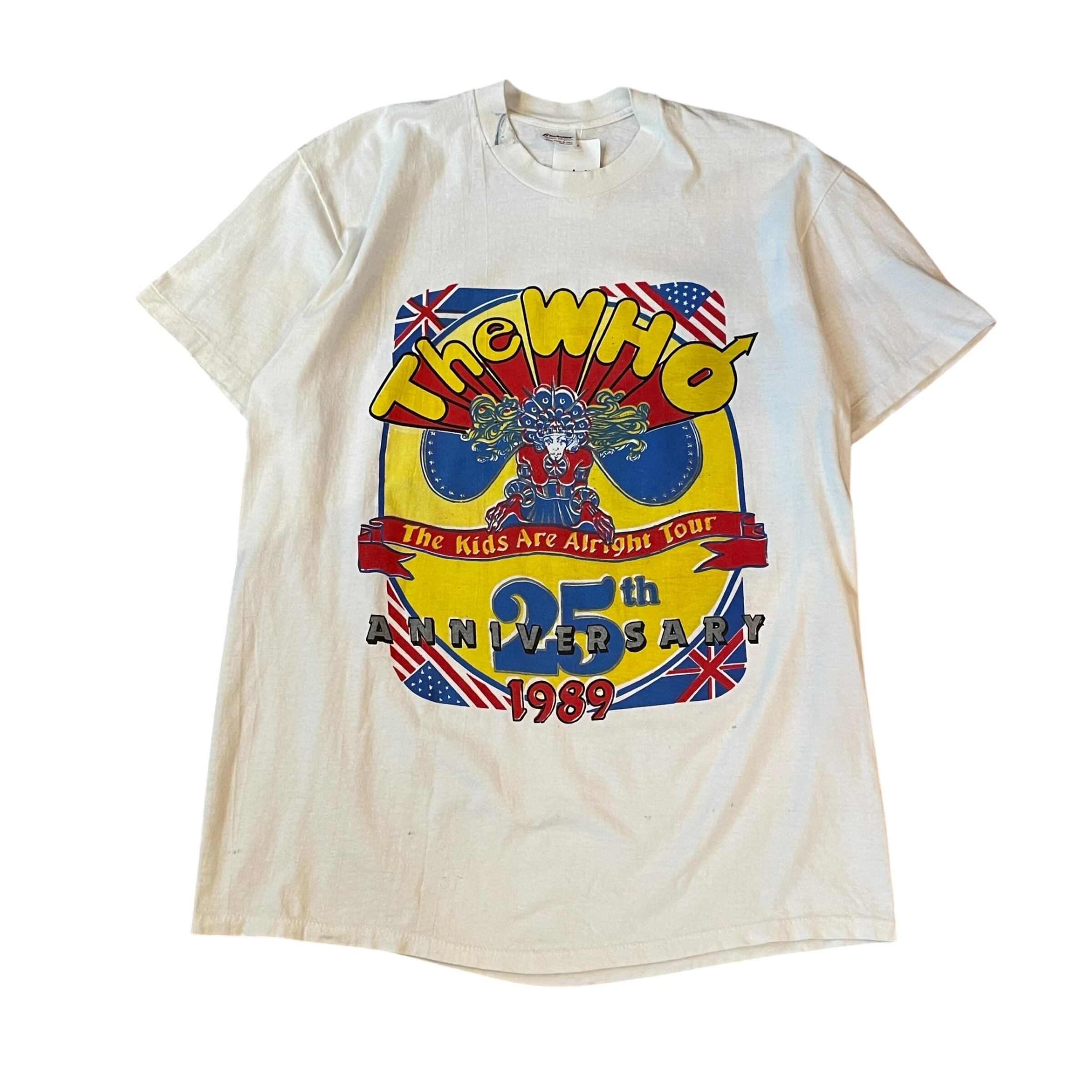1989s The WHO "25th ANNIVERSARY The Kids Are Alright Tour" T-shirt