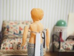 おしゃれなニットの男の子 セルロイドドール(へこみあり) 画像17