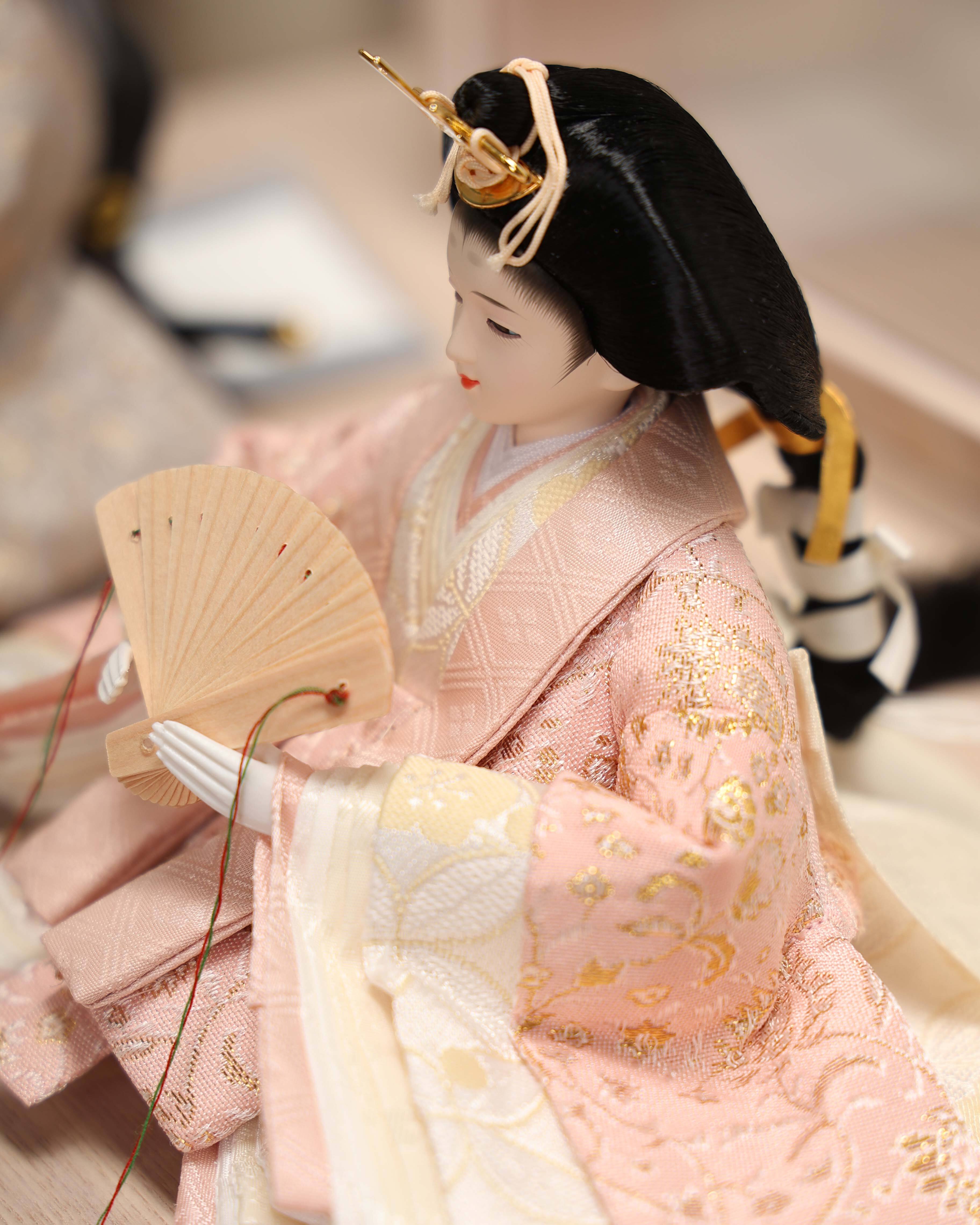 【新品・未使用】 陶磁器　人形　のどか 雛人形｜のどか - nodoka -｜収納飾り｜ | 【公式】人形のはなふさ