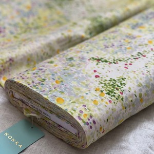 naniIRO  ダブルガーゼプリント　BIRDS EYE