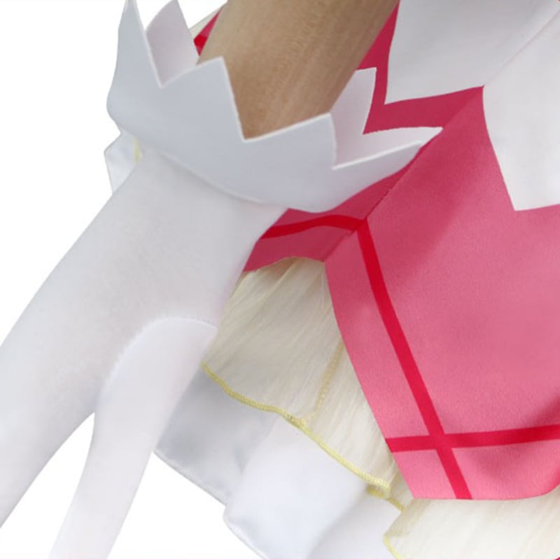 まどか衣装　タッチーラビット用サイズ 魔法少女まどか☆マギカ 風 鹿目まどか ワルプルギスの廻天 変身衣装