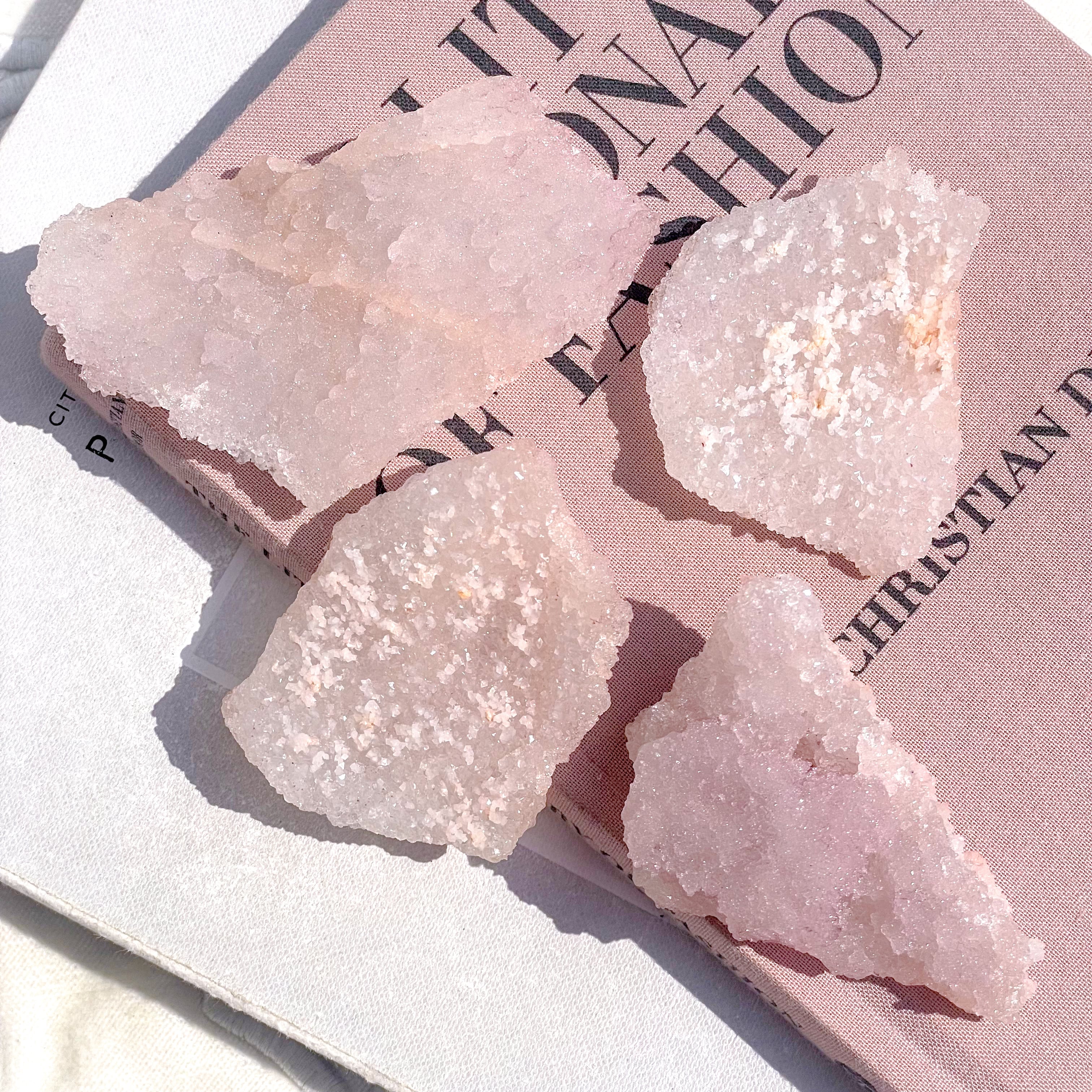 Pink & Red Sugary Apophyllite 9 ✧ ピンク&レッド シュガー