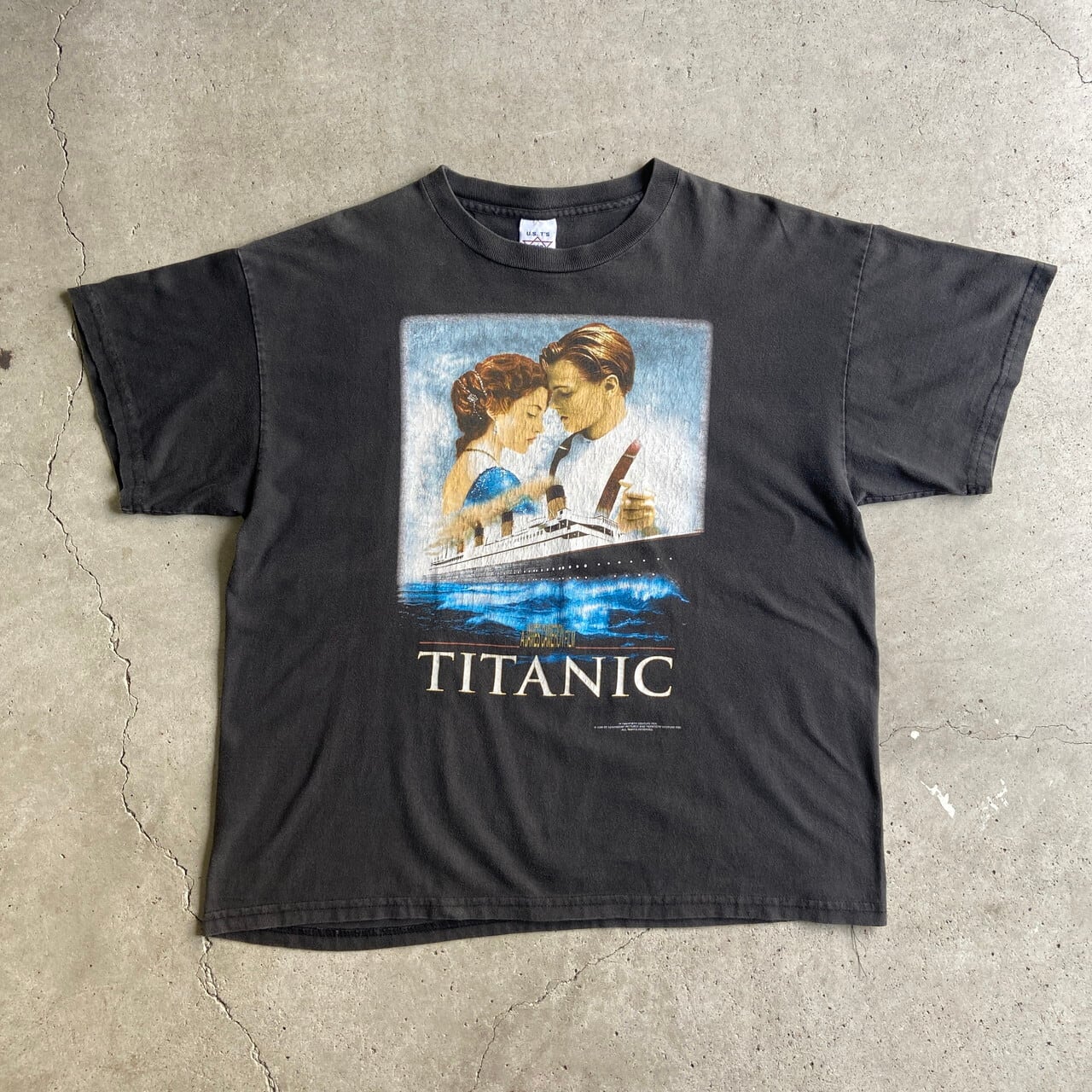 90年代ヴィンテージ｜90s ムービー TITANIC Tシャツ [L]