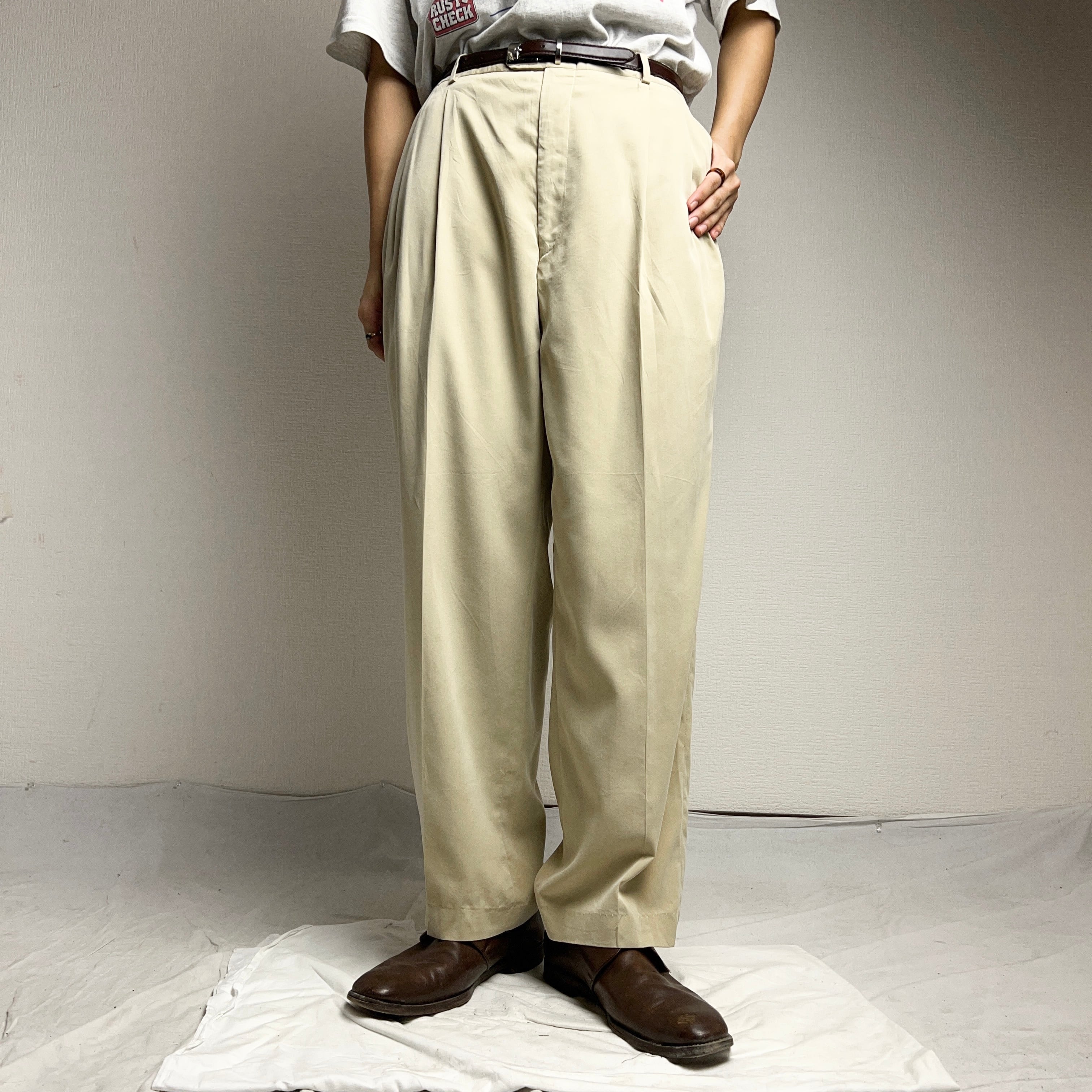 Bobby Jones COLLECTION 2Tuck Slacks 2タック スラックス