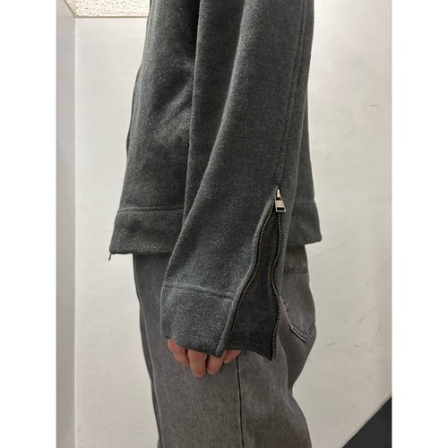 00's banana republic スウェットライダースジャケット