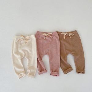 【BABY】カジュアルコットン製パンツ