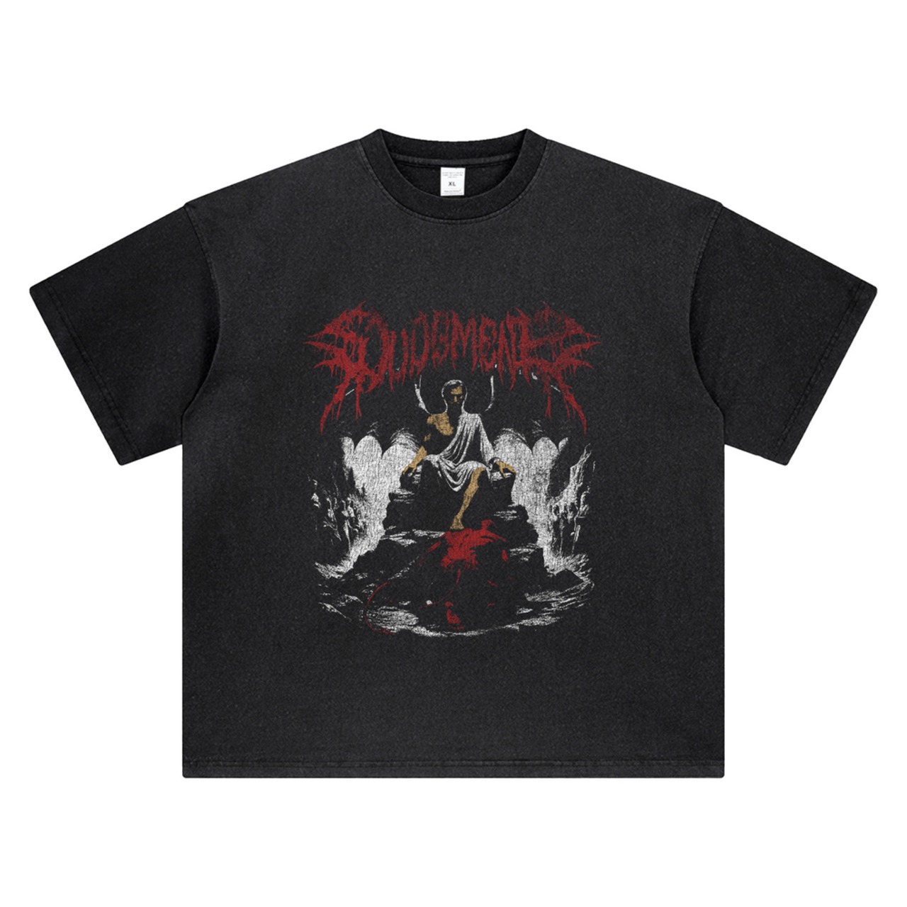 VINTAGE ストリート 悪魔天使 Tシャツ T1787