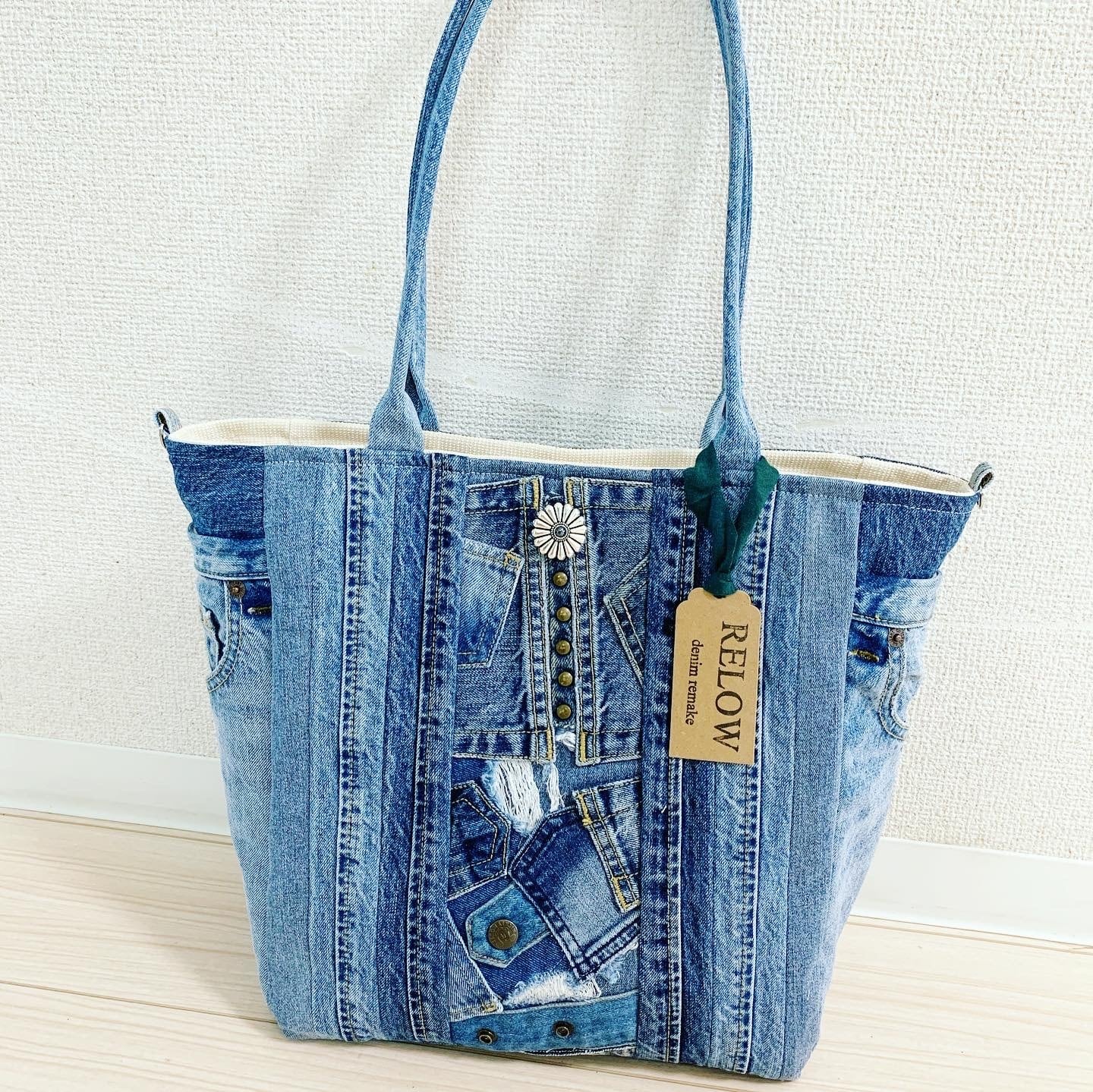 セール❣️DENIM♡ totebag ♡ A