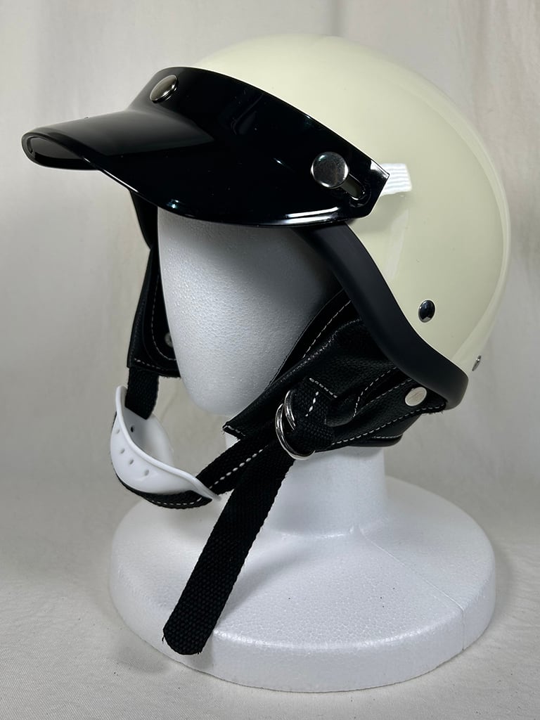 L新品未使用　ポリヘル　ハーフ　ショーティ　黒エイジングアイボリーフレア2 MOTORHEADZオリジナル ポリスマンショーティーアイボリーL〜XXL