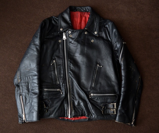 70s UK LIGHTNING TYPE MOTORCYCLE JACKET
