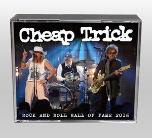 NEW CHEAP TRICK  ROCK AND ROLL HALL OF FAME 2016 2CDR+1BLURAY　Free Shipping