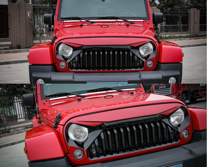 フロントグリル 2007～2017 Jeep Wrangler ジープ ラングラー | 車