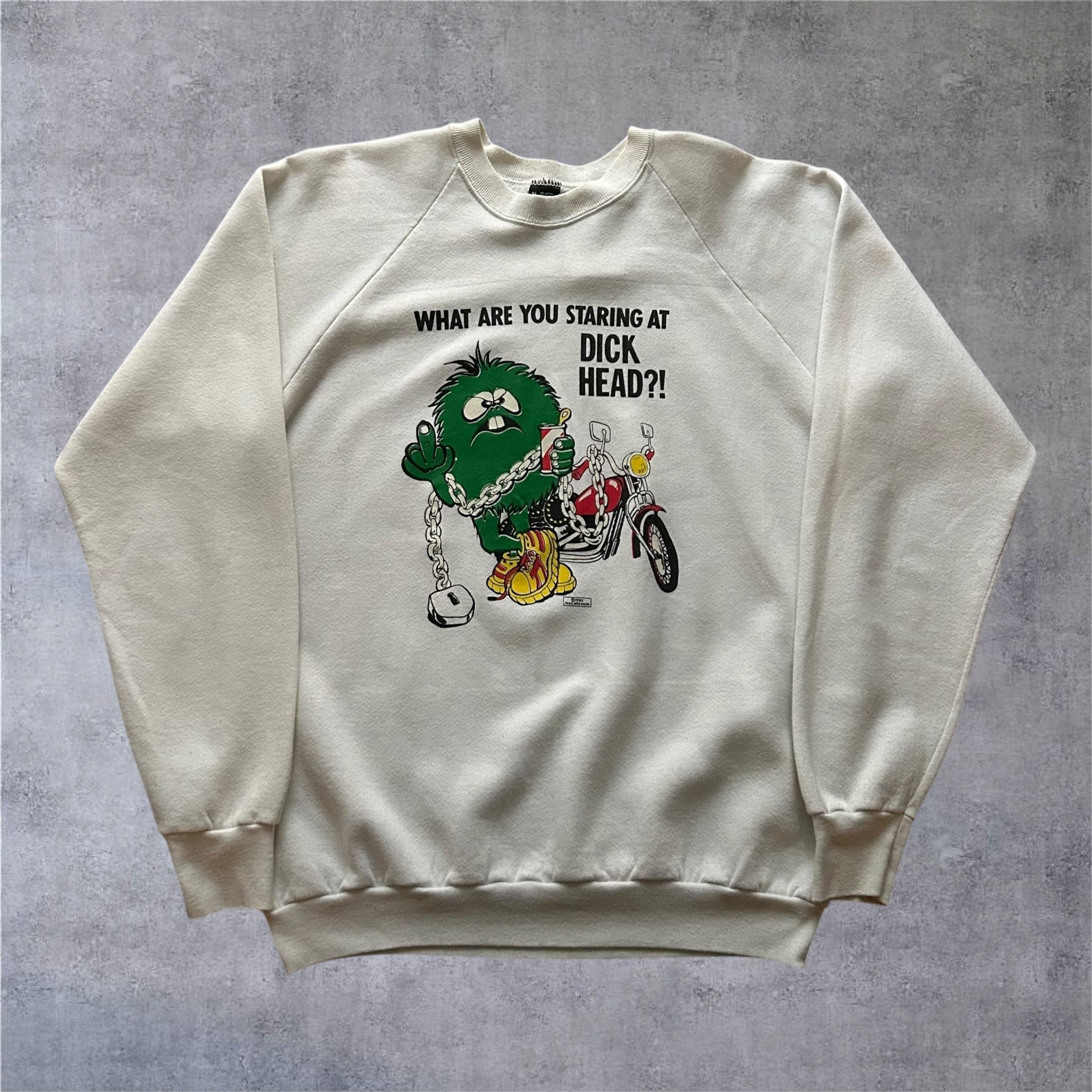 1989s Kamacho Monster Raglan Sleeve Sweat【高円寺店】