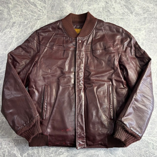 1980s~ Catalina Varsity Jacket  "Leather"