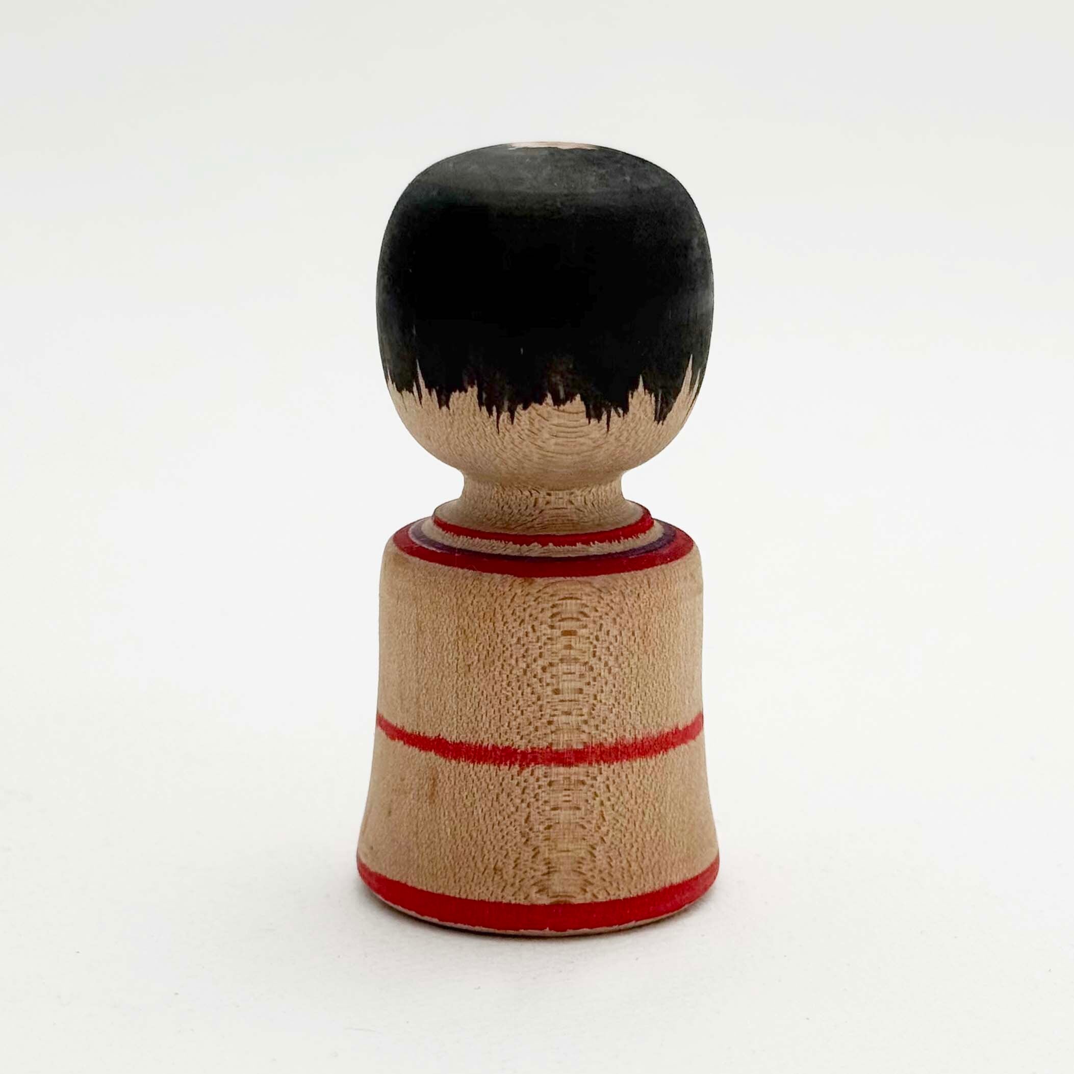 今晃工人 / 小寸こけし(赤い帯)