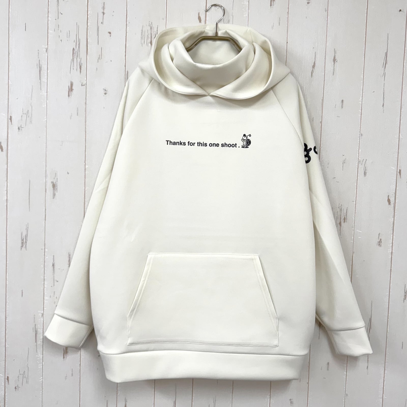 祝日特価‼️8gshoot golf LOGO PRINT MOCK NECK golf