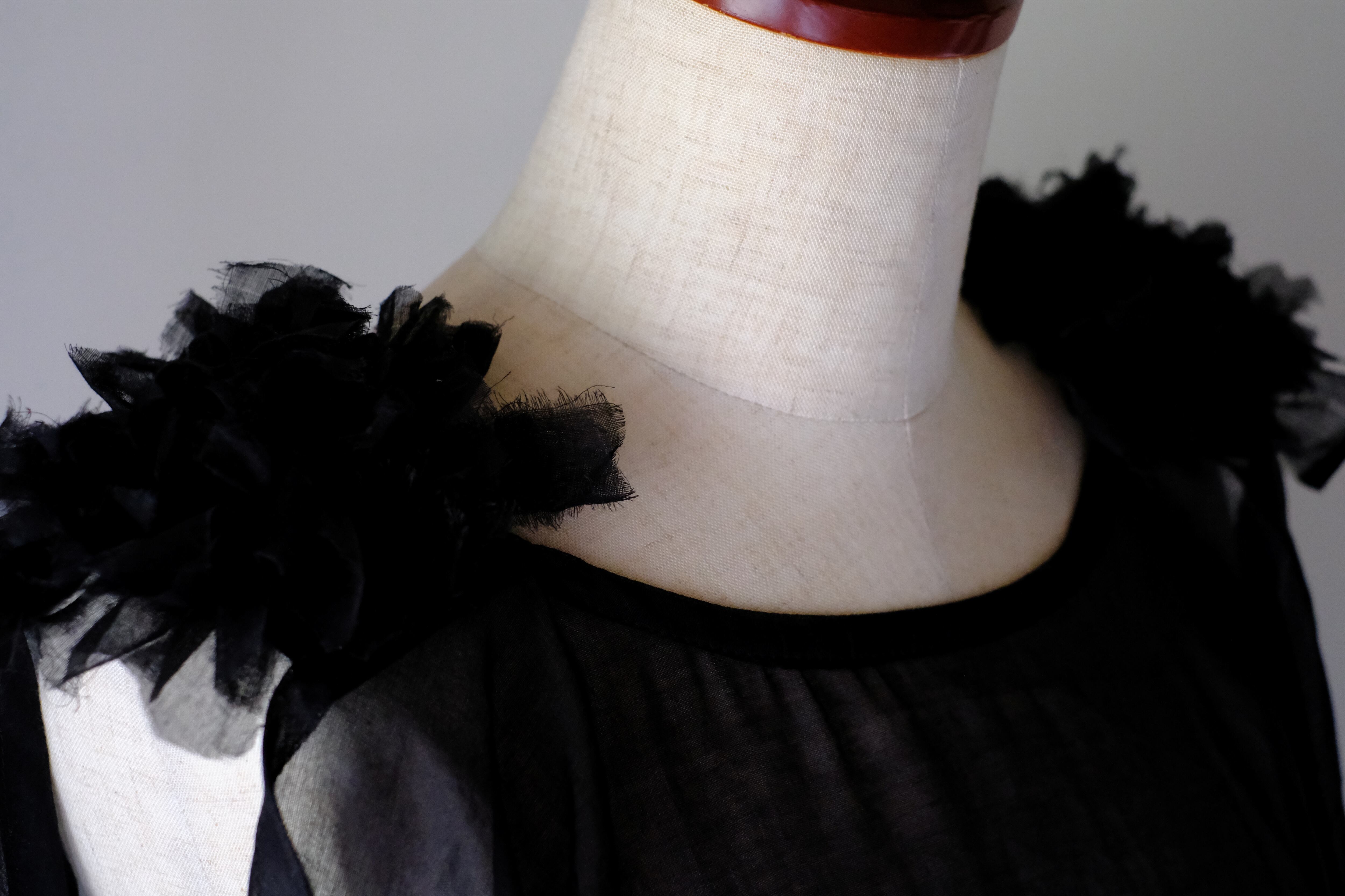 シアーワンピース cl-132(ブラック)