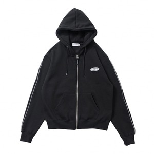 [HAVISM] REFLECTIVE PIPING ZIPUP HOOD(BLACK) 正規品  韓国 ブランド パーカー フリース ジャケット