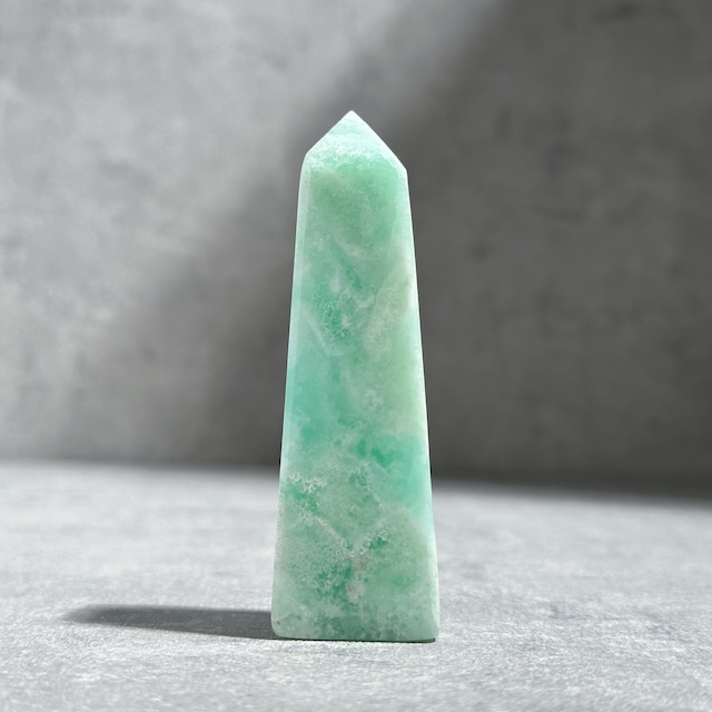 オーシャングリーンカルサイト タワー14◇ Ocean Green Calcite ◇天然石・鉱物・パワーストーン