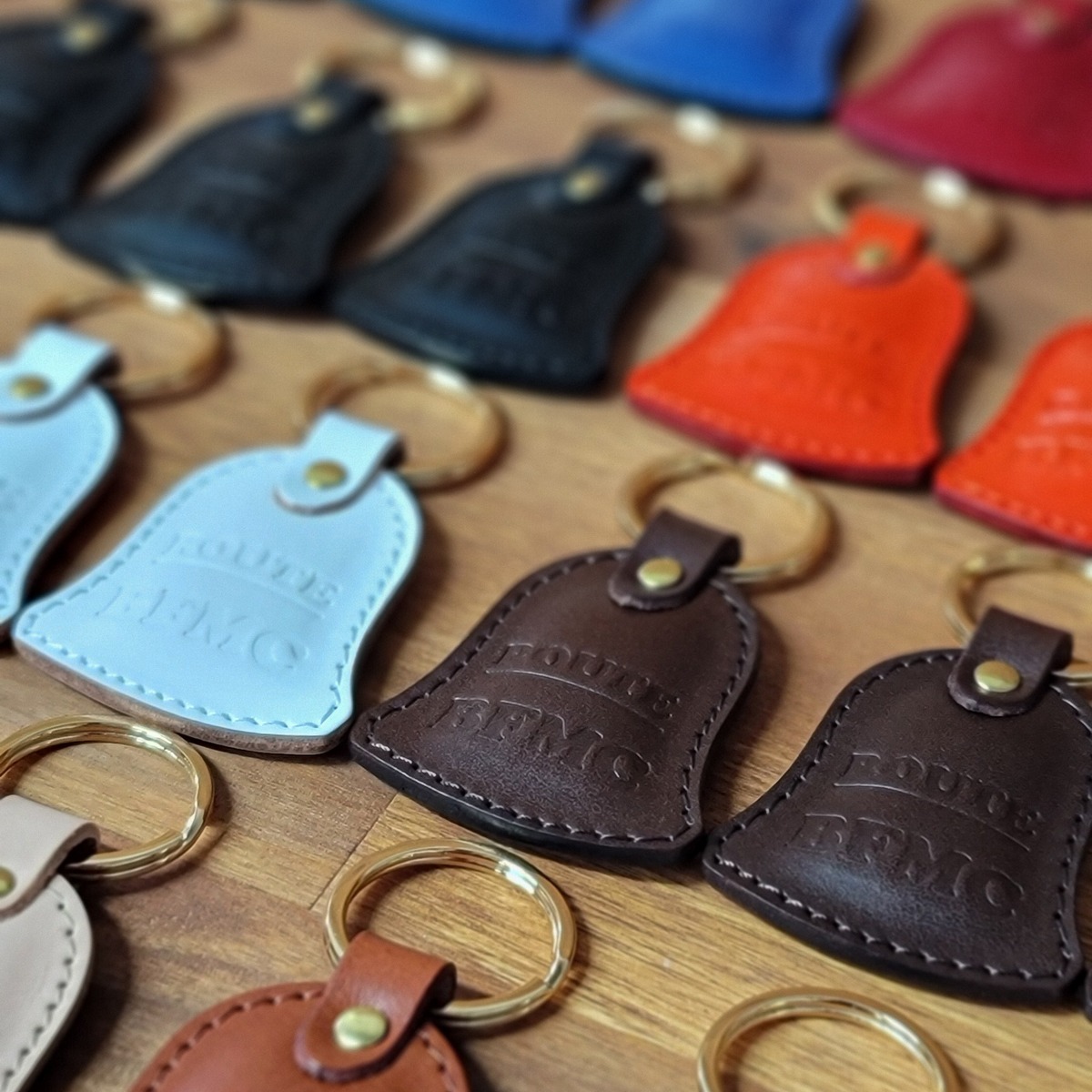 BFMC LEATHER BELL KEYHOLDER | Backflow