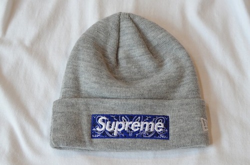SUPREME × NEWERA Box Logo Beanie