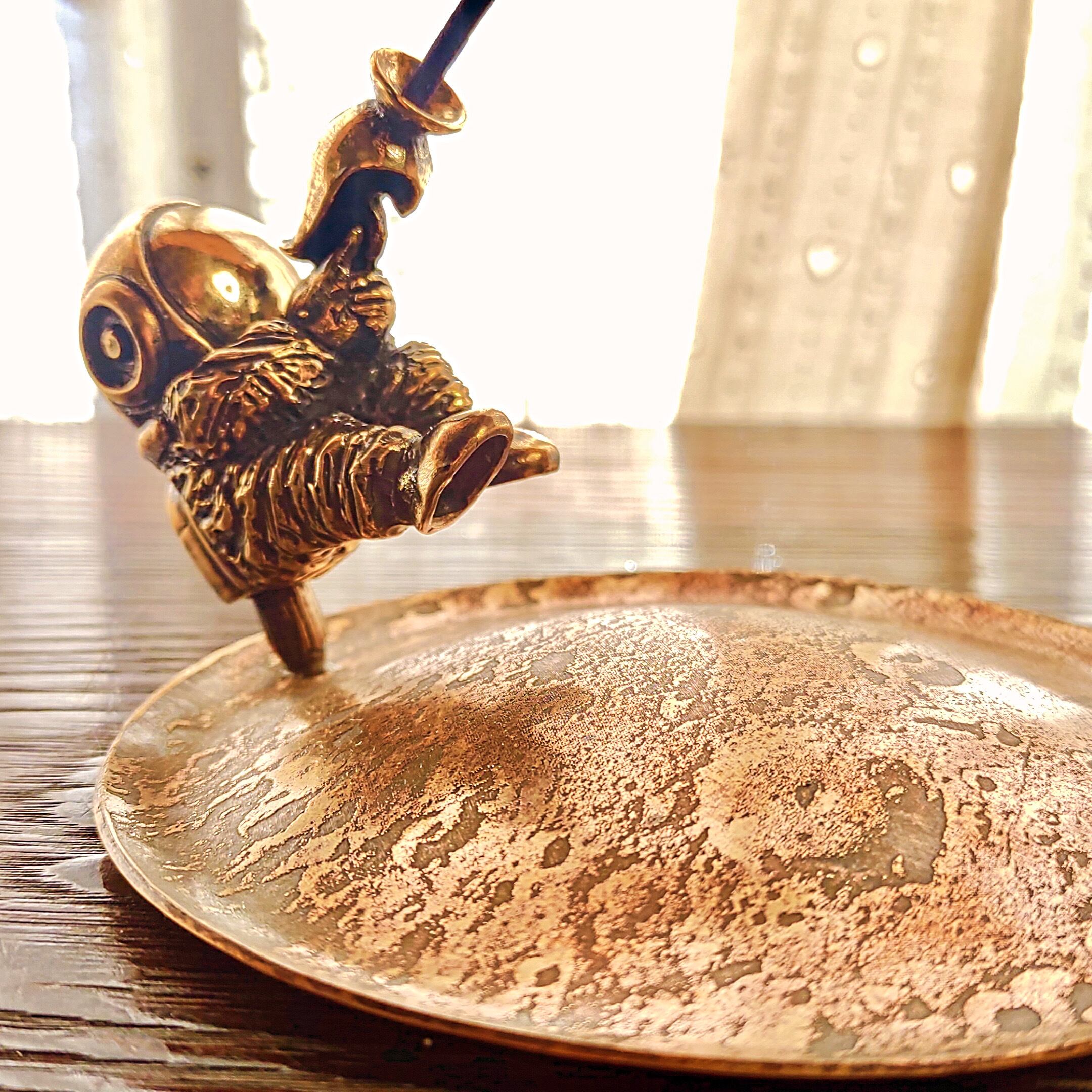 香線銃のお香立て/ドライフラワーホルダー | 漆貴 山猫堂 / URUSHI LYNX