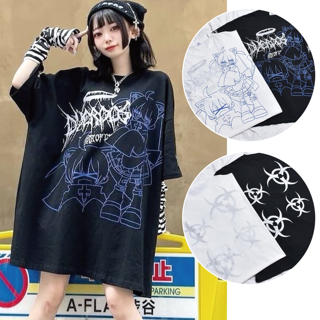 お給仕GIRL BIG Tシャツ