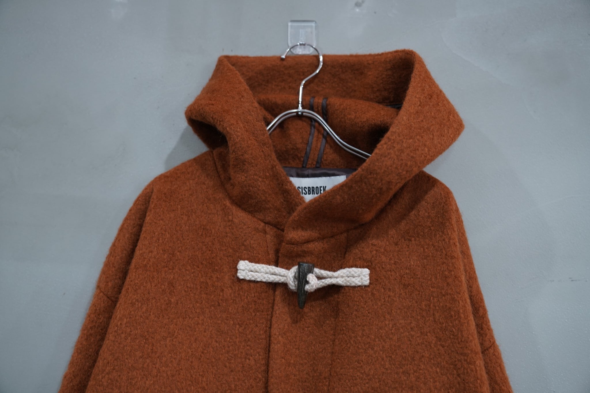 SALE 60%OFF】 BASIS BROEK wool duffle coat orange | Connecter
