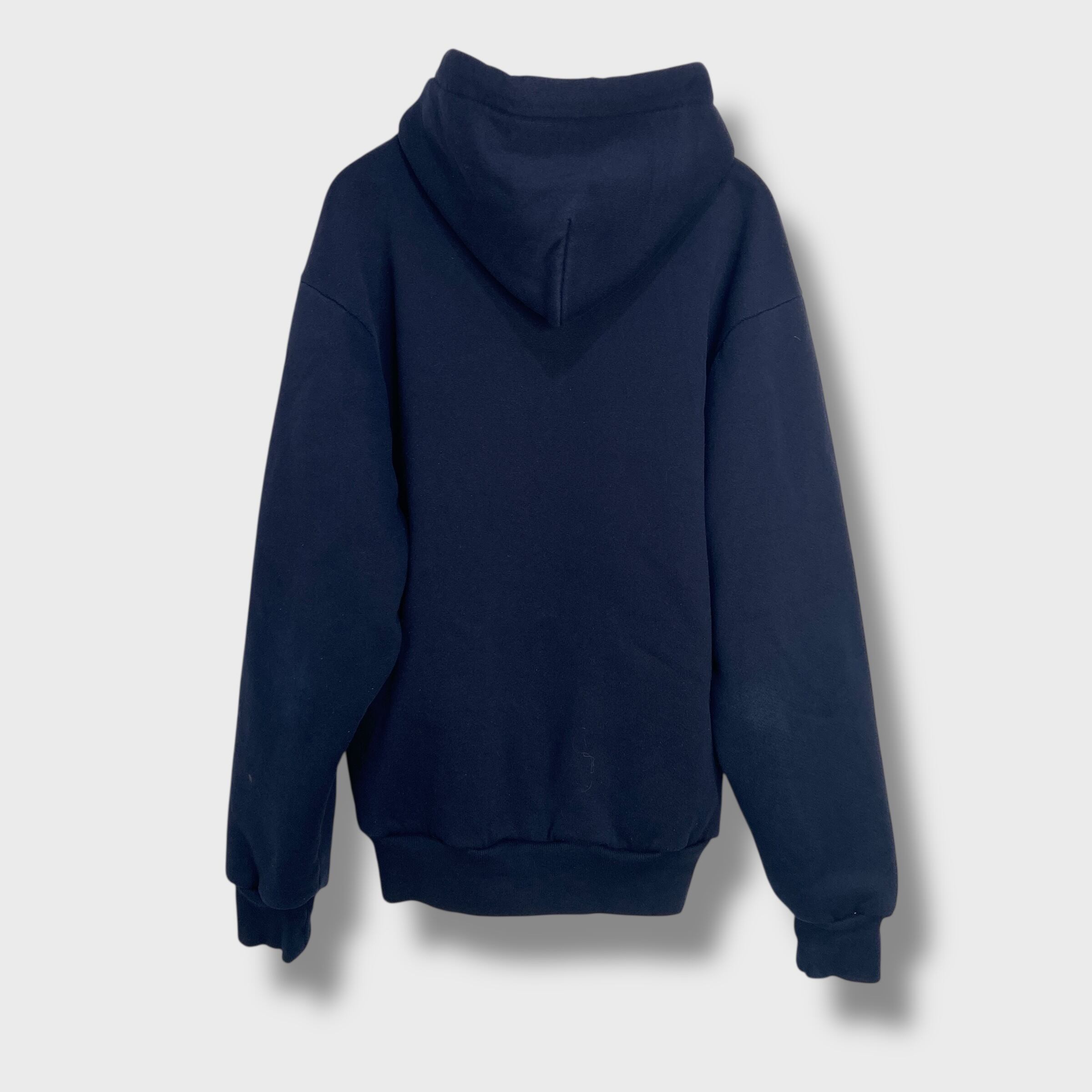 80s 90s carhartt ジップパーカー 裏地サーマル ネイビー M相当 | 古着