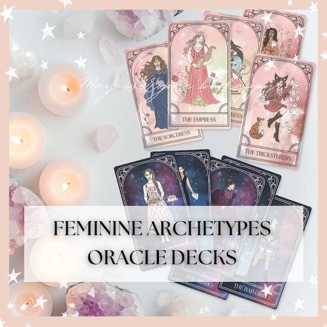 FEMININE ARCHETYPES ORACLE DECKS ◆ 女性性の原型に基づくオラクル