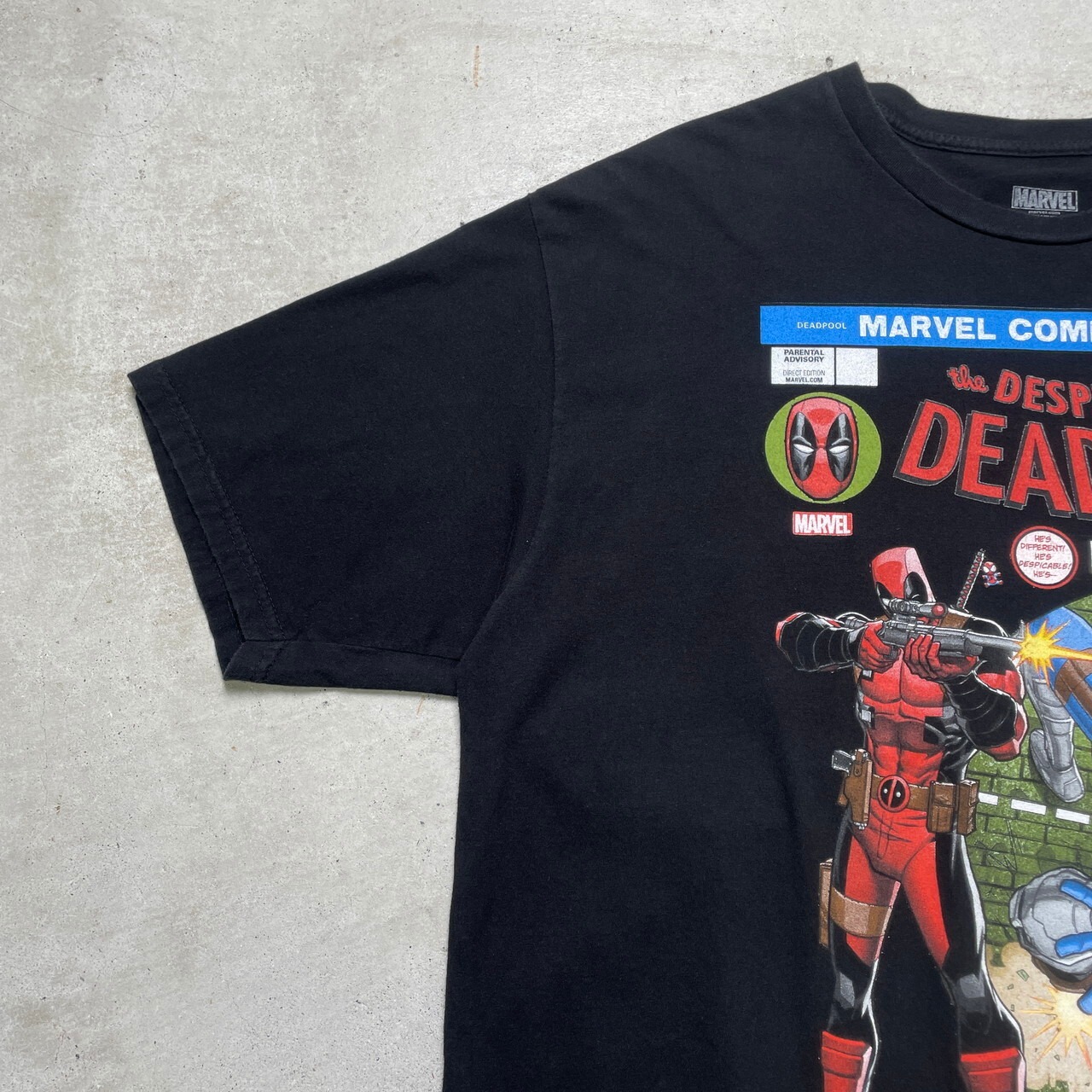 MARVEL DEADPOOL マーベル デッドプール キャラクター プリント T 