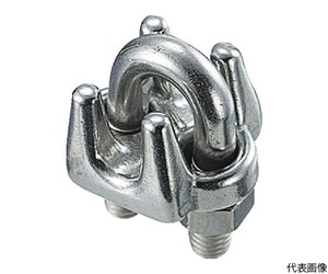 【在庫のみ】TRUSCO(トラスコ) ワイヤークリップ ステンレス製 22mm用 (1個入) TWC-22