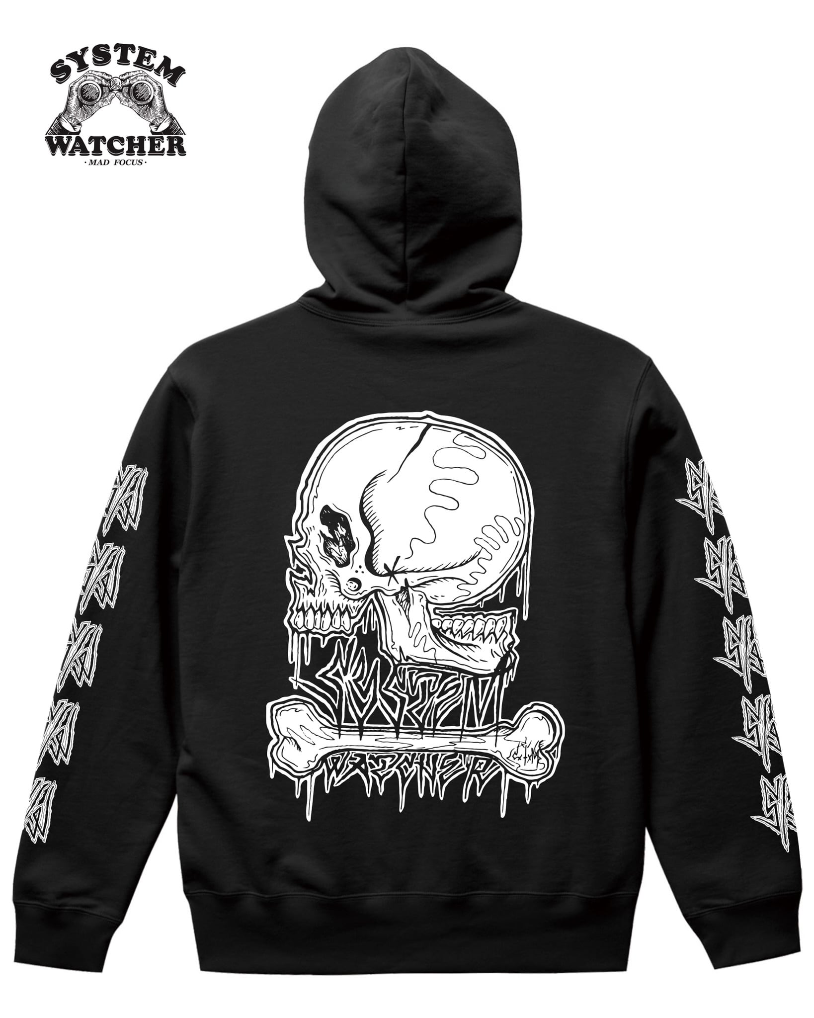 INSANE SKULL C×T×Mパーカー | SYSTEM WATCHER