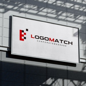 枠を超えるBのロゴ