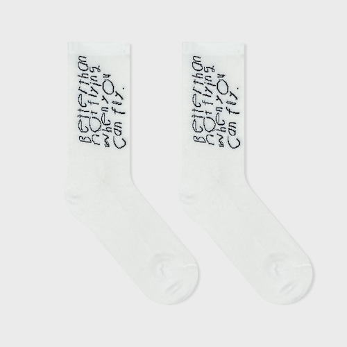 【Kazuki Kamamura】鎌村和貴 SOCKS Better than not flying when you can fly ソックス