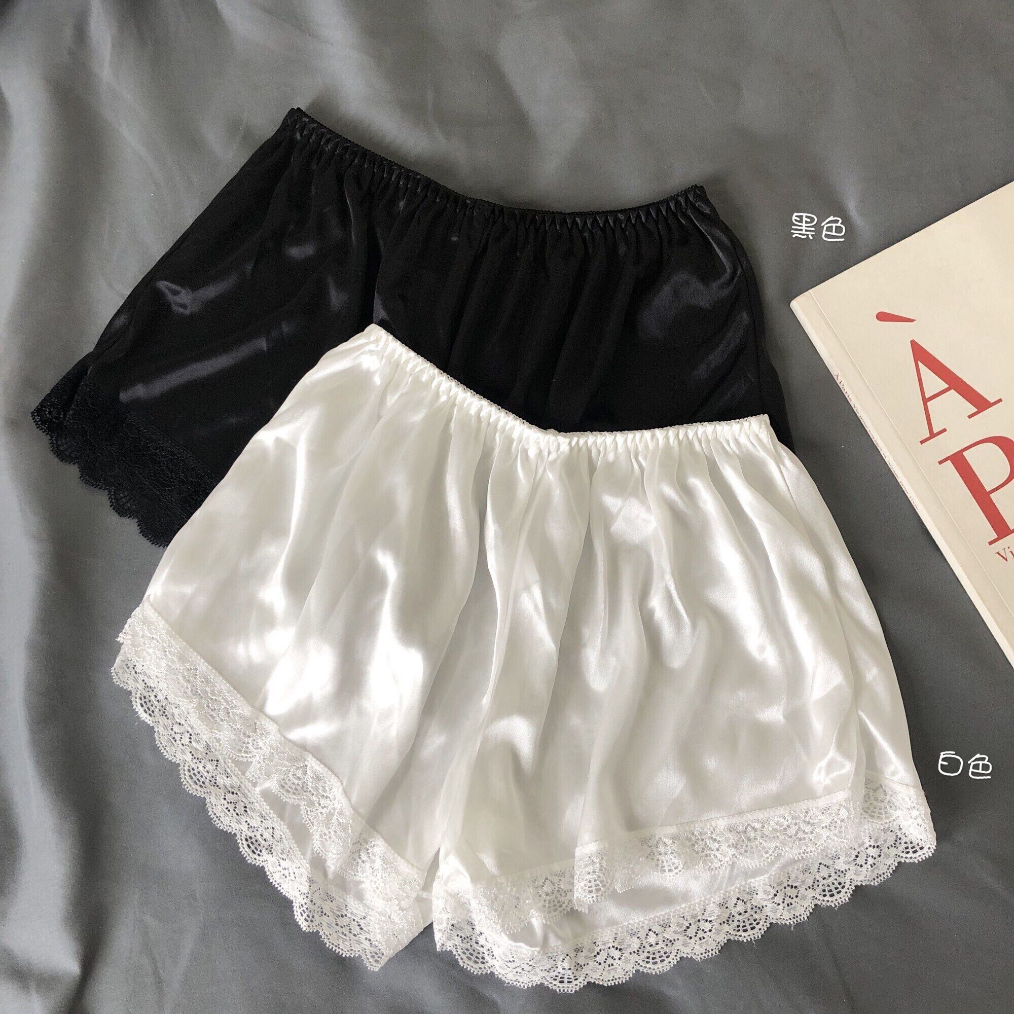 2020年夏新バージョンの薄い肌に優しいレースの安全パンツ学生アンチエンプティボトミングショーツ 1号婦人33212677399