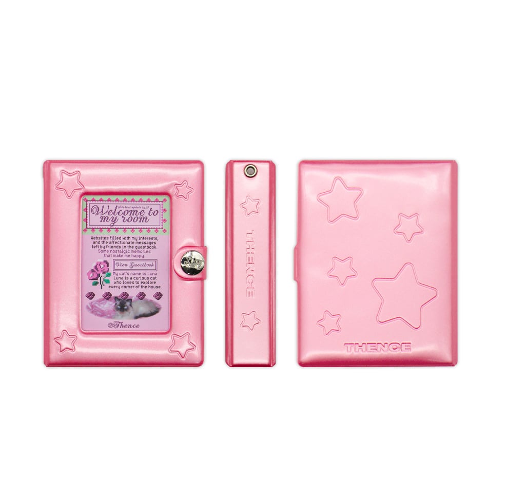 THENCE] Shimmer コレクトブック ミニ (Pink) | moim - 韓国雑貨や小物