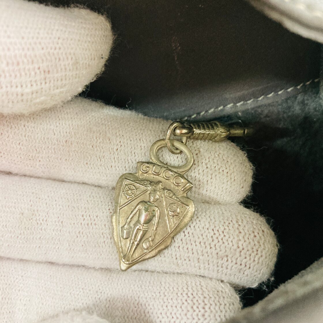 Used】OLD GUCCI オーストリッチライン ショルダーバッグ | Pay ID