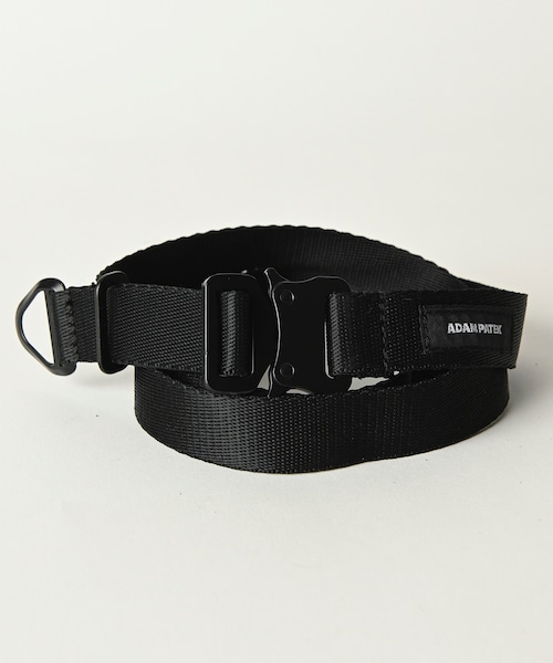 ADAM PATEK 2way buckle tape belt  made in Japan (BLK) AP2419005