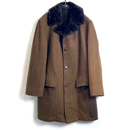 Vintage Fur Collar Wool Coat [1960s-]
