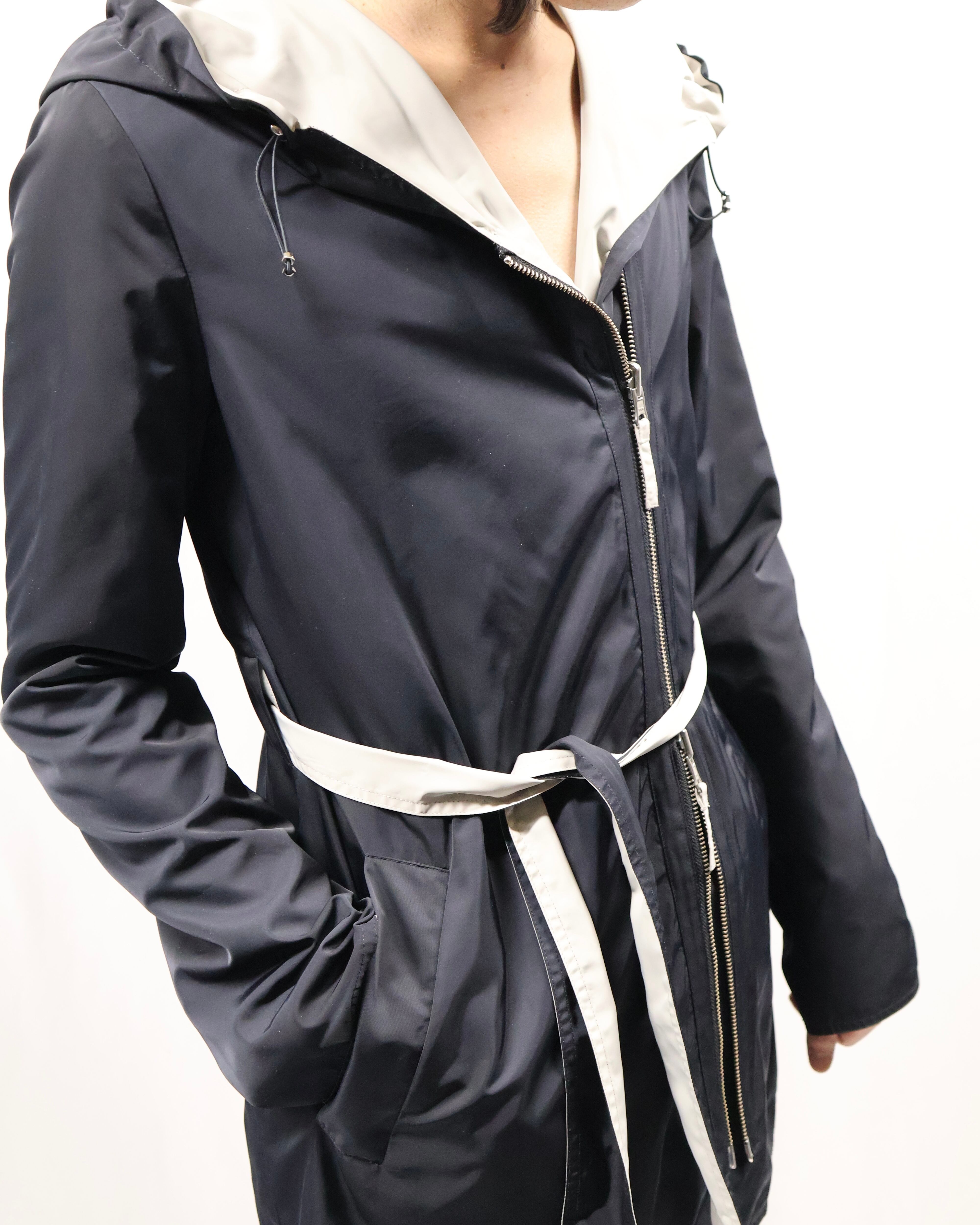 ARMANI COLLEZIONI】nylon reversible hooded jacket | blendmarket