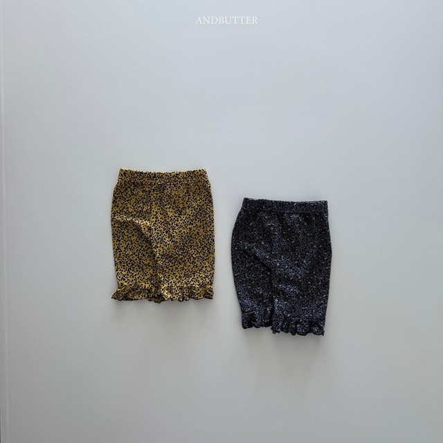 and butter 2nd［取寄］mini leopard leggings 26summer