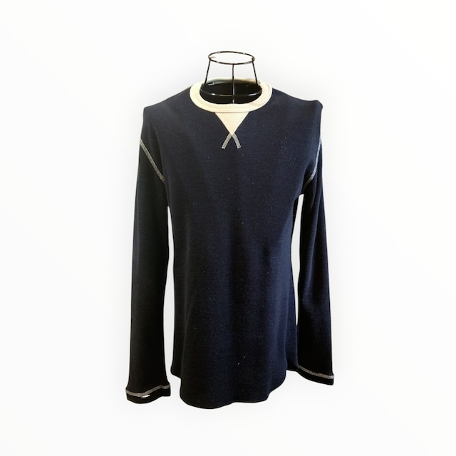 美品⭐人気定番 CCP ニット バインダ- ロング スリ‐ブ BLACK Size L 指ぬきあり。