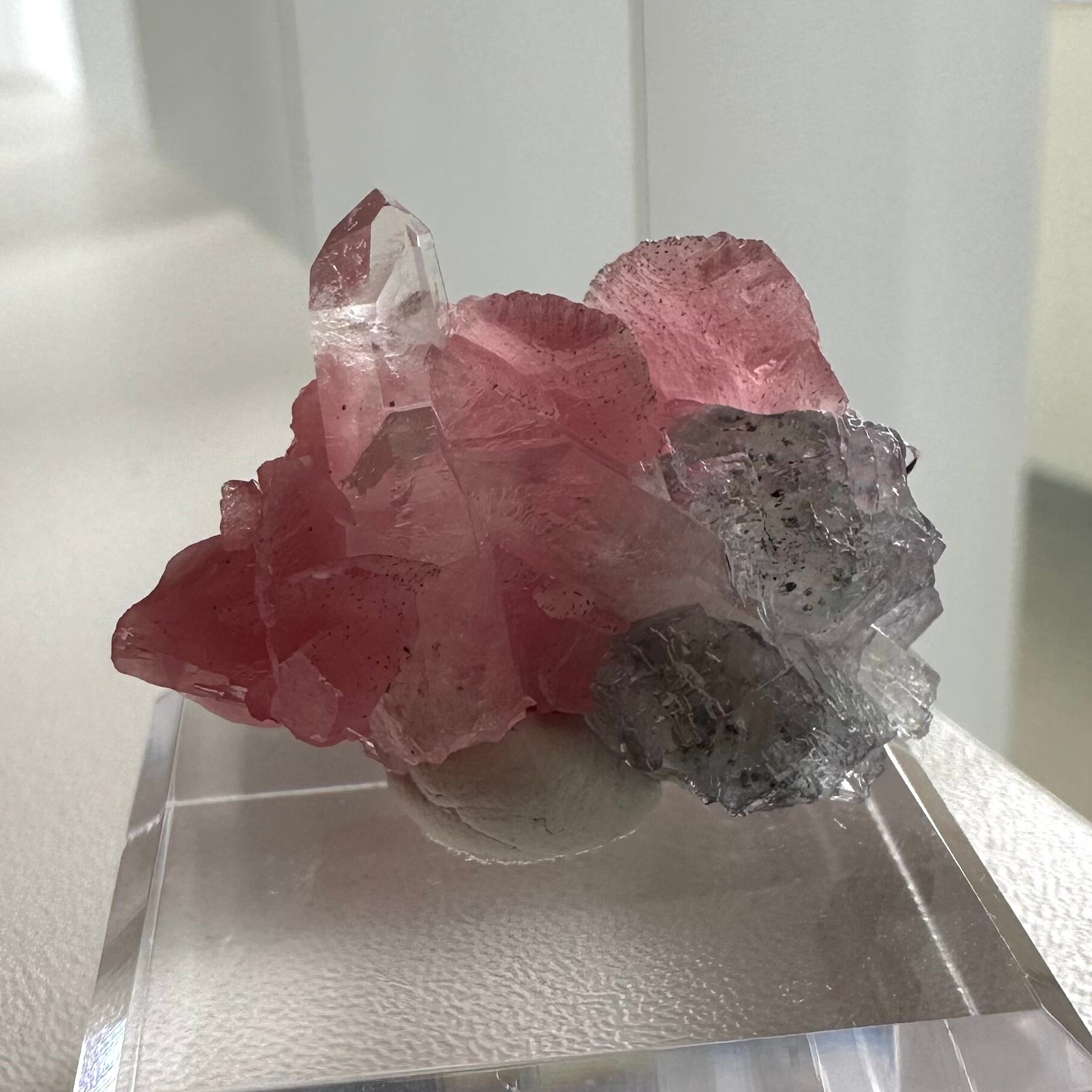 水晶 クォーツ パイライト ガレナ 共生 鉱物 原石 鉱石 天然石