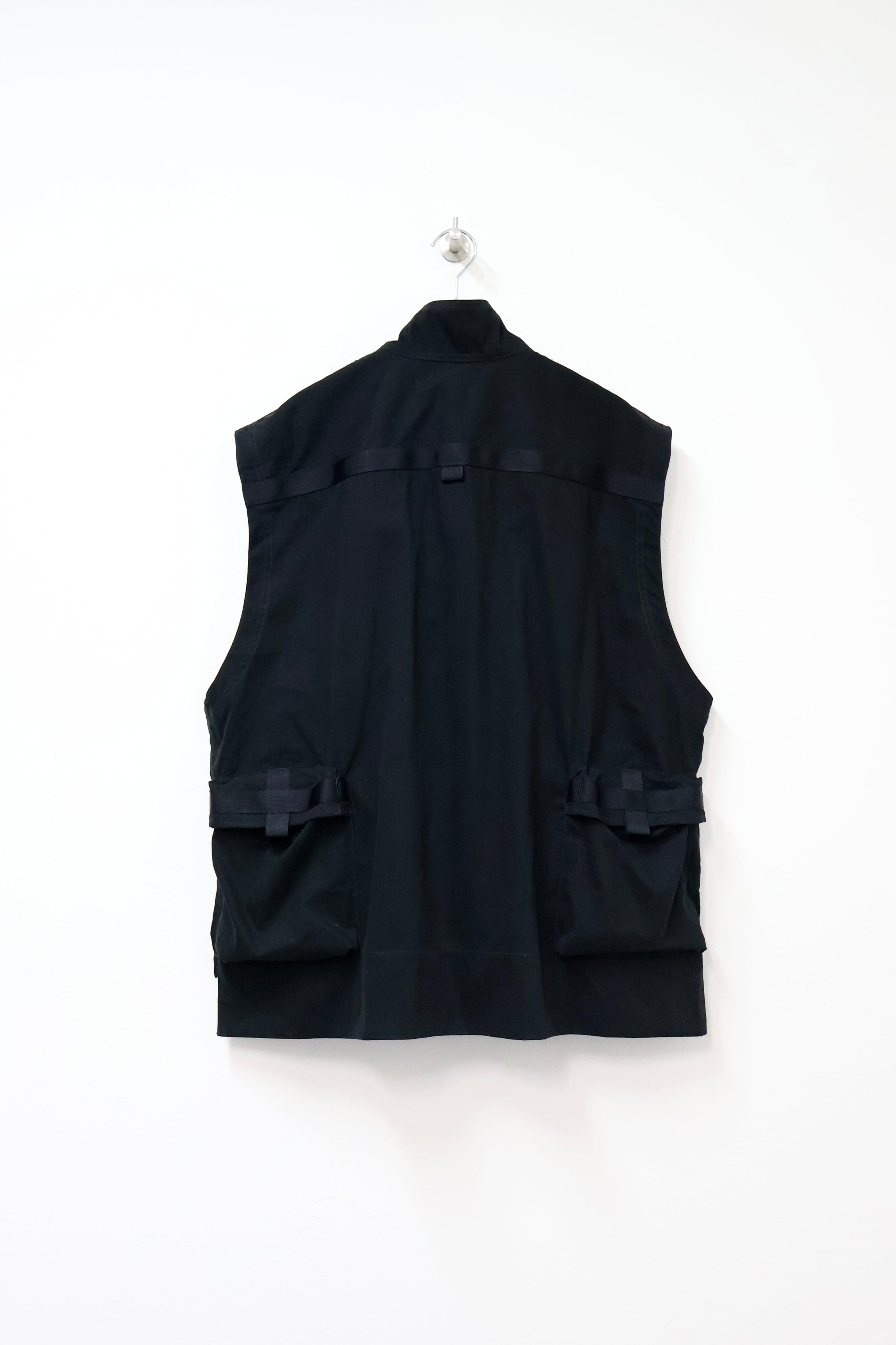 essay ベスト　ジャケット ESSAY UTILITY VEST -BLACK- | OoaLL