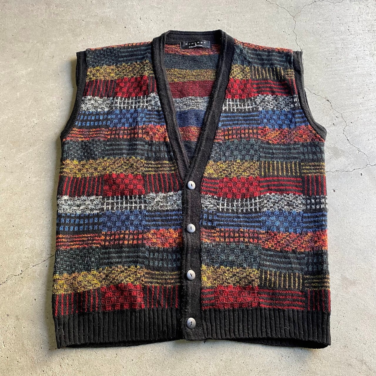 MISSONI ミッソーニ WOOL VEST マルチカラー ニットベスト US22WNON