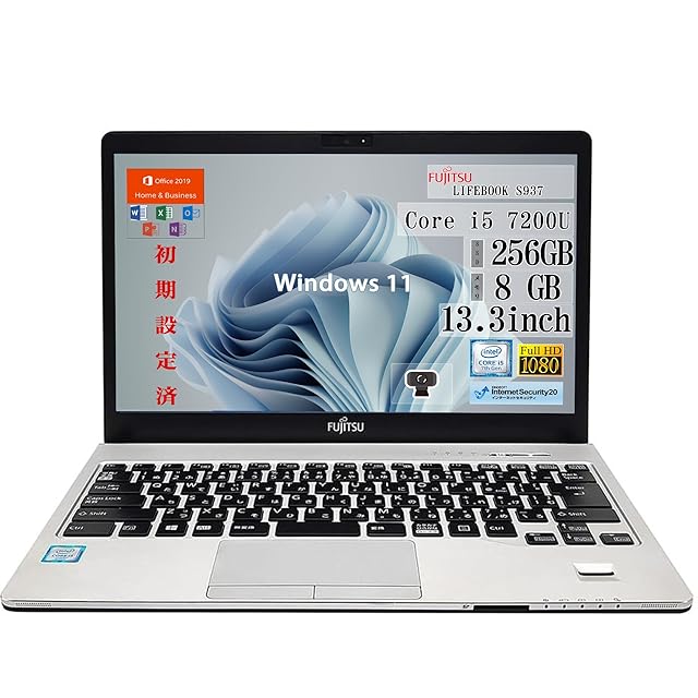 ESBOOKノートパソコン 【Windows 11 Pro搭載】【MS Office 2019