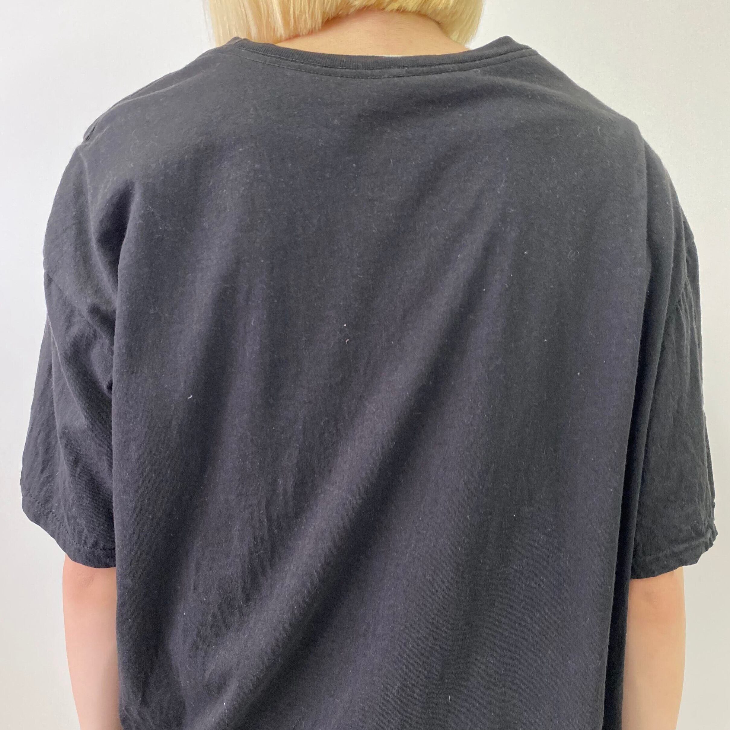 THE BEATLES ビートルズ バンドTシャツ メンズXL 古着 ブラック 黒【T