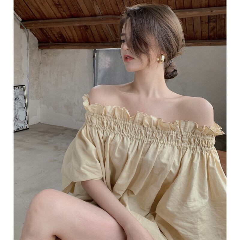 ブラウス サマールーズシフォンシャツ 大人ガーリー スウィート キュート カジュアル 夏物 ガールズファッション63157372042